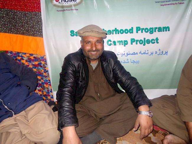4. A respected member of the Tabish NGO staff who trained the men’s group leaders and imams for this project. Dasht Barchi, Afghanistan, 2017.