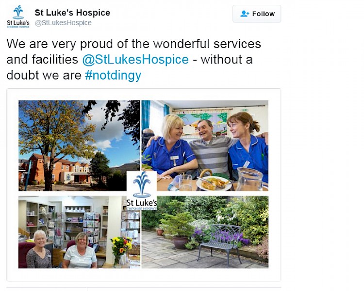 2. A collection of images illustrating the material and social environments of hospices