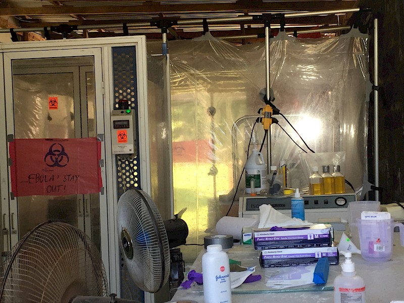 14. Temporary Ebola lab offsite
