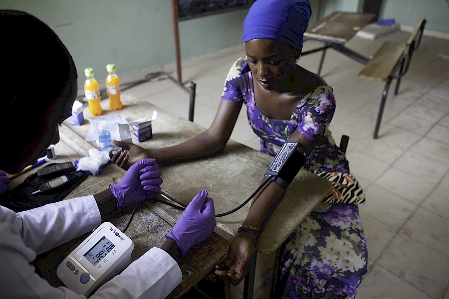 6. Thiadiaye, Senegal: Community health screenings