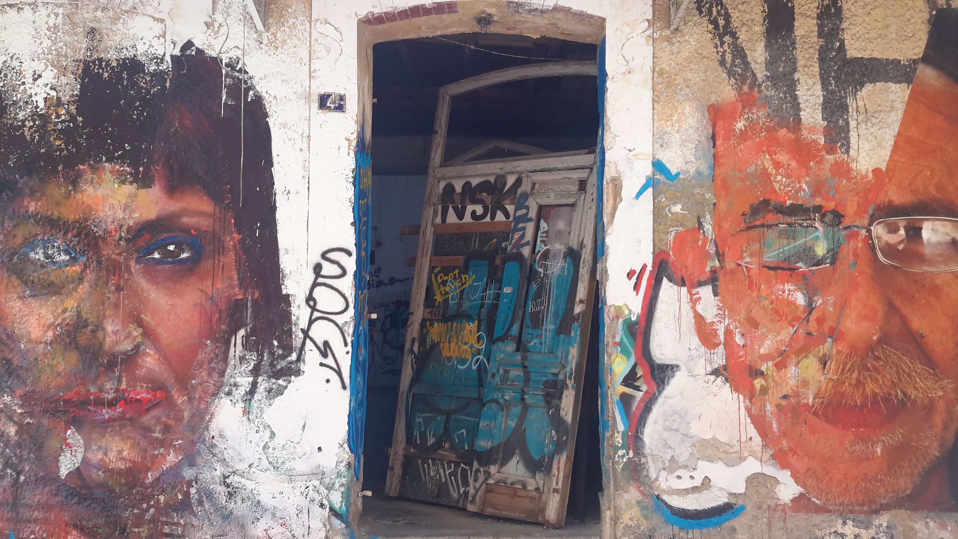 Urban-scapes, street art gallery, Plaka, Athens, Greece