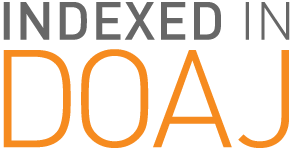 Directory of Open Access Journals logo: orange letters spelling out DOAJ