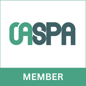 Open Access Scholarly Publishers Association logo: OA letters in a light green and SPA letters in a dark green