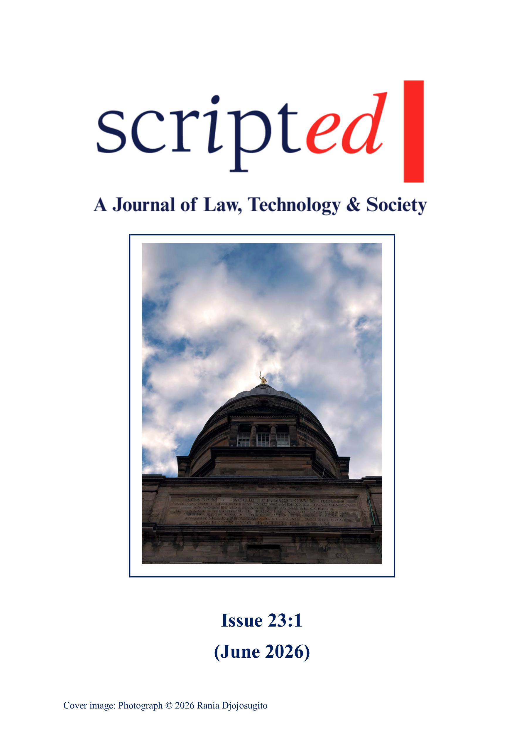 					View Vol. 23 No. 01 (2026)
				