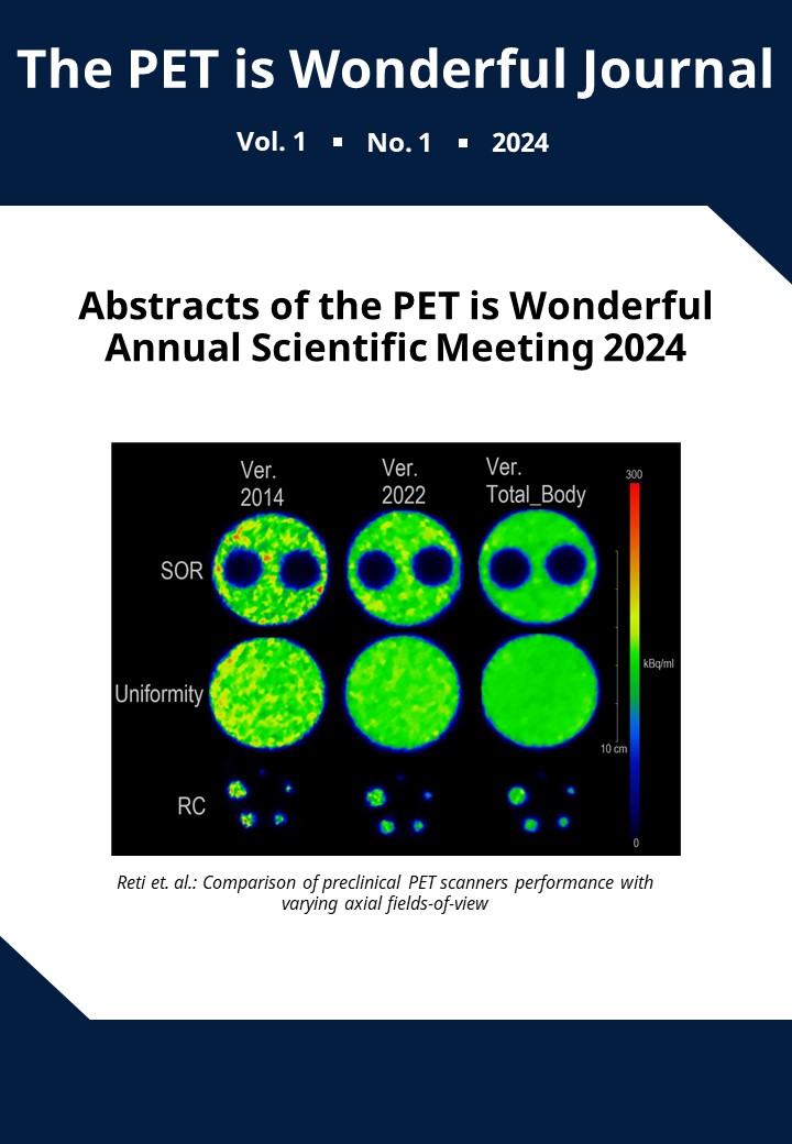 					View Vol. 1 No. 1 (2024): PET is Wonderful 2024 Annual Scientific Meeting Abstracts
				