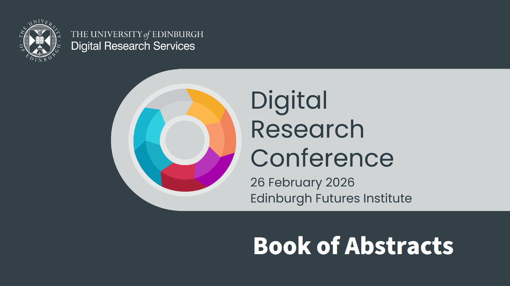 The conference logo ( a colourful wheel)